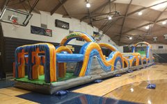 100 Ft Marble Radical Run Obstacle Course