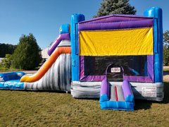 Marble Combo I Bounce House and Slide (Wet Or Dry)