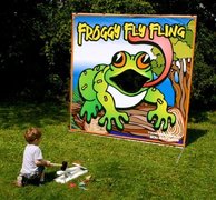 Froggy Fly Fling Frame Game