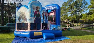Frozen 5N1 Combo Bounce House