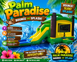 Palm Paradise Bounce & Splash