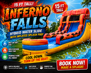 15 Ft Inferno Falls