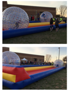 Zorb Balls with Track