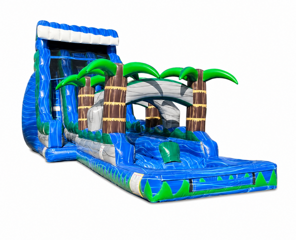 22’ Blue Rush + Slip N’ Slide 