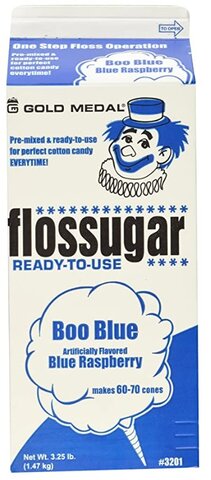 Boo Berry flossugar and 100 cones