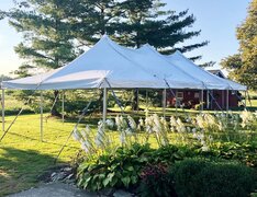 20 x 40 Pole Tent, White (Grass Only)