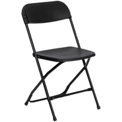 Folding Chair, Black