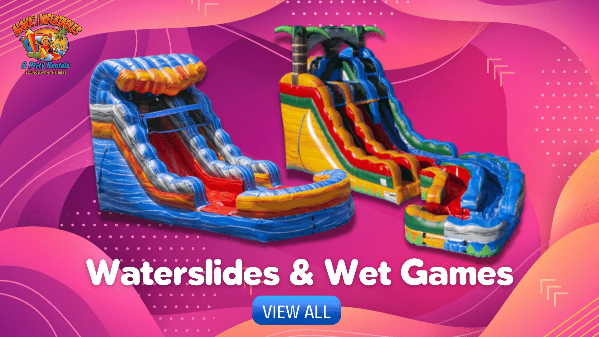 Oahu's Best Inflatable Water Slides