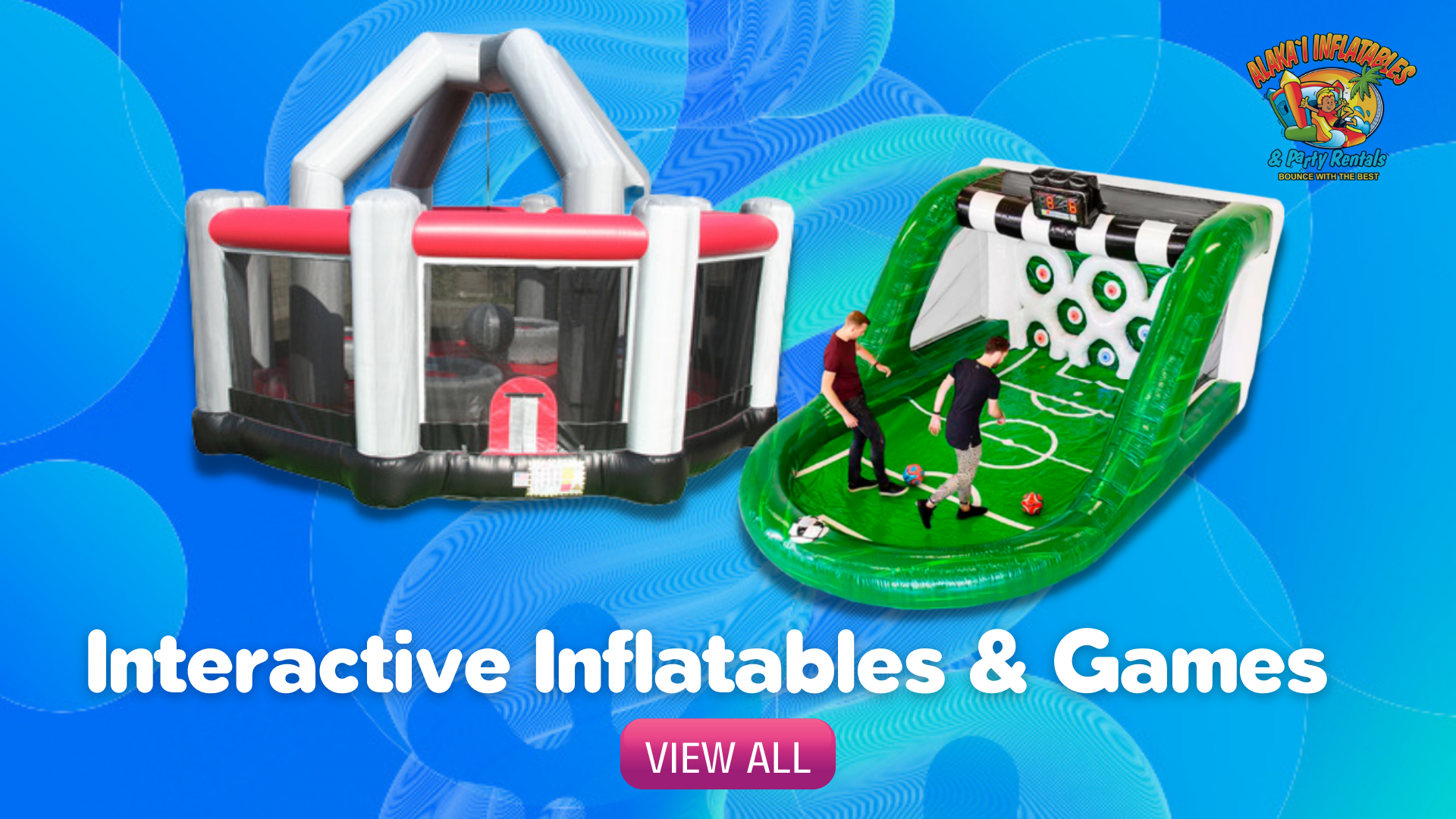 Oahu's Inflatable Interactive Games Rental