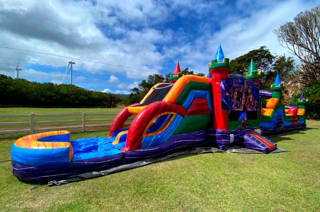 Bounce House With Water Slide Rentals From Alaka'i Inflatables