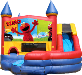 Elmo- 4n1 Curvy Slide Combo