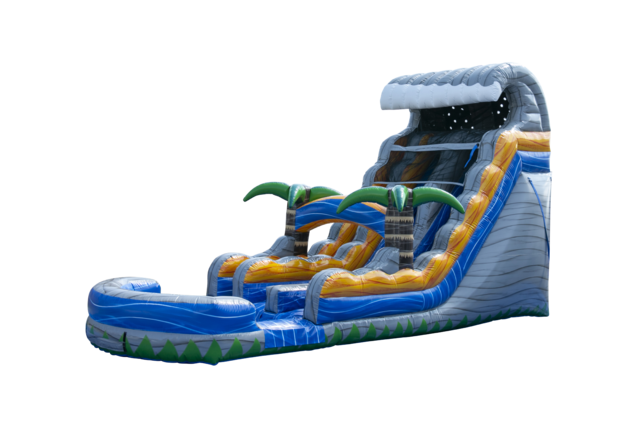 18ft Infernal Cascade Water Slide (DOUBLE Lane Lane)