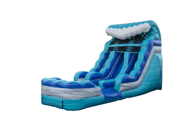 15ft Aqua Breeze Waterslide (DOUBLE Lane)
