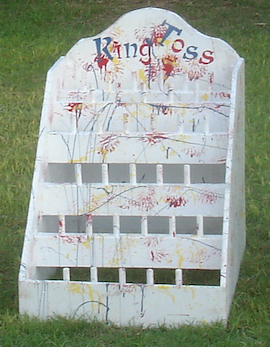 Ring Toss Wooden Carnival Game