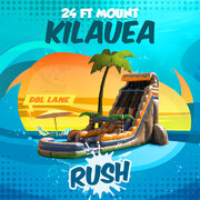 24ft Mt Kilauea Rush Water Slide (Double Lane)