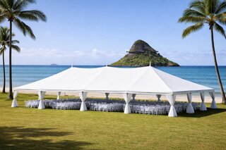 Track Tent White- Hip Style- 40X60