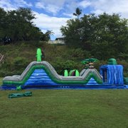 Blue Crush Obstacle Course (Single- 40' Long) (DRY)