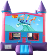 Phineas and Ferb- 15x15 Pink
