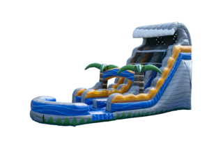 18ft Infernal Cascade Water Slide (DOUBLE Lane Lane)