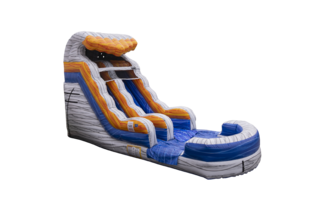 15ft Lava Waves Waterslide (Single Lane)
