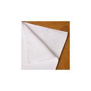Linen For Round 60'' Plastic Resin Table- White