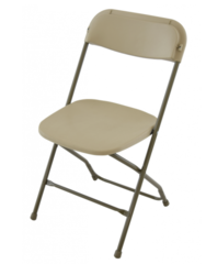 Beige Folding Chairs