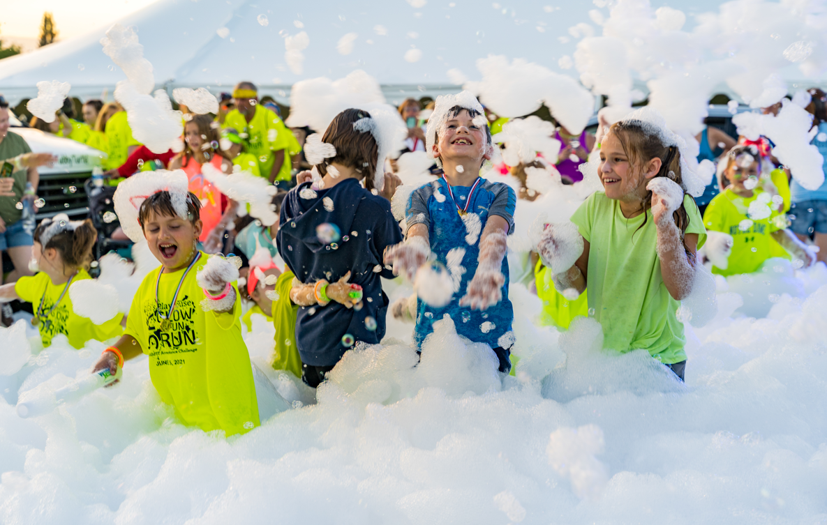 Foam party fun in Cartersville Georgia - All About Fun Inflatables