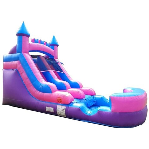 12' Pink Bar-bee Water Slide