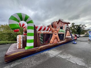 47’ Gingerbread Obstacle Course