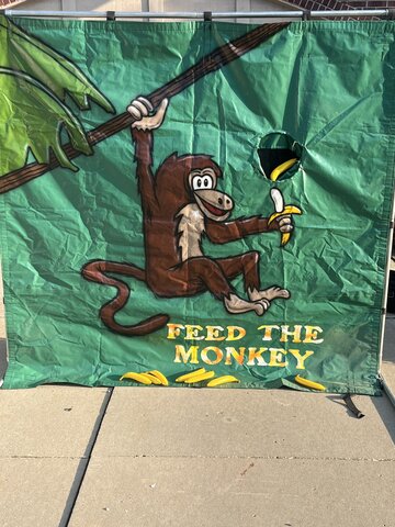 Feed the Monkey  Carnival  Game