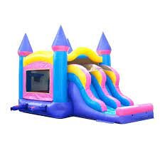 Dream Castle with Dual Slides Combo Bounce House