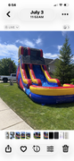 18 Ft Super Waterslide (this slide due to size needs a four ft clearance to get into back yard and it cannot go down a hill due to it weighing over 400 lbs dry