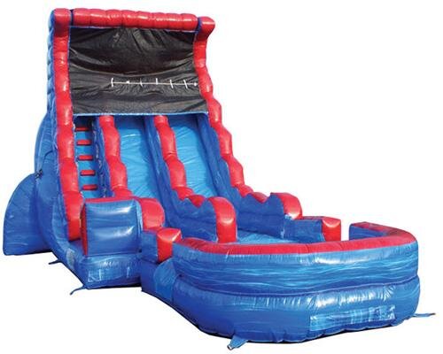 19ft Dual Lane Slide - Wet