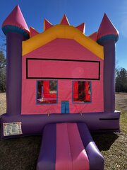 Pink Bounce House