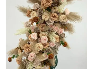 70cm Boho Floral Accent
