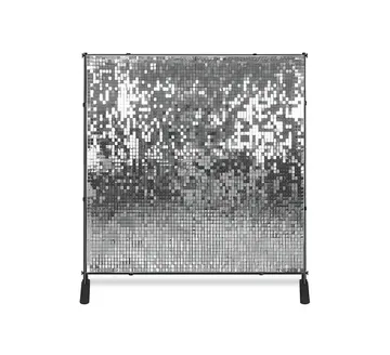 8x8 Silver Shimmer Wall