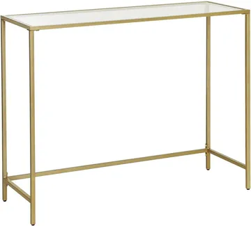 Gold Console Table