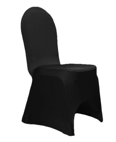 Black Spandex Chair Covers