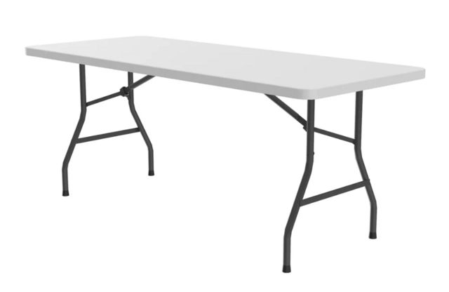 8ft Folding table
