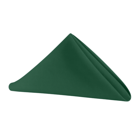 Premium Polyester Napkin 20in x 20in - Forest Green