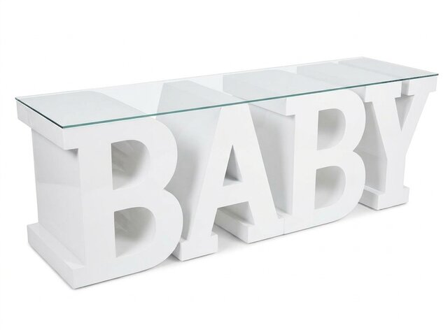 BABY Acrylic Top Table