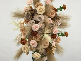 50cm Boho Floral Accent