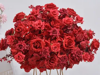 80cm Red Floral Ball