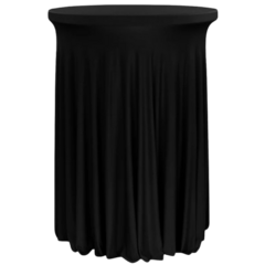 Black Spandex Cocktail Linen (Loose Fit)