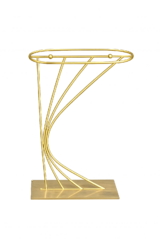 Gold C shaped Centerpiece Stand