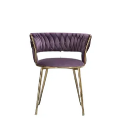 Modern Lux Purple Chair