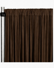 Spandex Backdrop Curtain - Chocolate