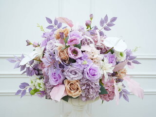 Lavender Mix Floral Ball 
