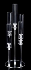 Clear Acrylic Candelabra 