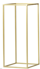Gold rectangular stand (short)